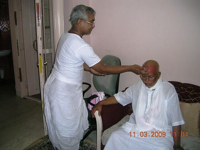Goutam-da in his own special mood