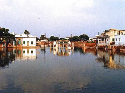 Radhakund from western Ghat