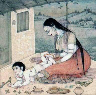 maiya bathing neelu