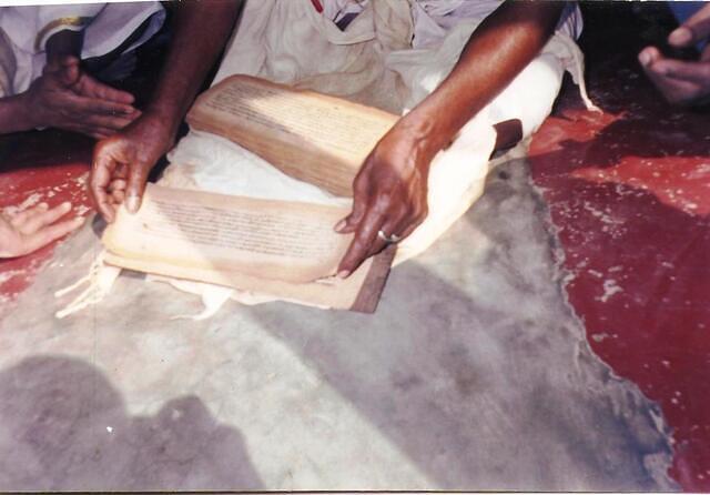 Original manuscript of Sri Chaitanya-Charitamrita