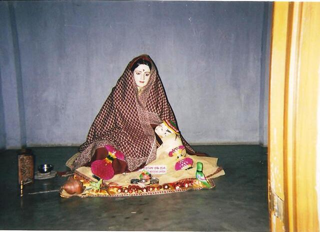 Shachi mata with Holy Baby