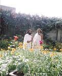 Binod Baba with his associate