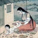 maiya bathing neelu