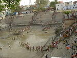 Bird's eye-view of Radhakund and kankan kund