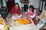What do Vaishnv brother-sister do when they meet after a long time