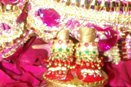 close-up of Ishwari's kamal-charan