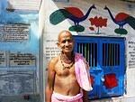 In front of Sri Sri Rradha-Binod Mandir